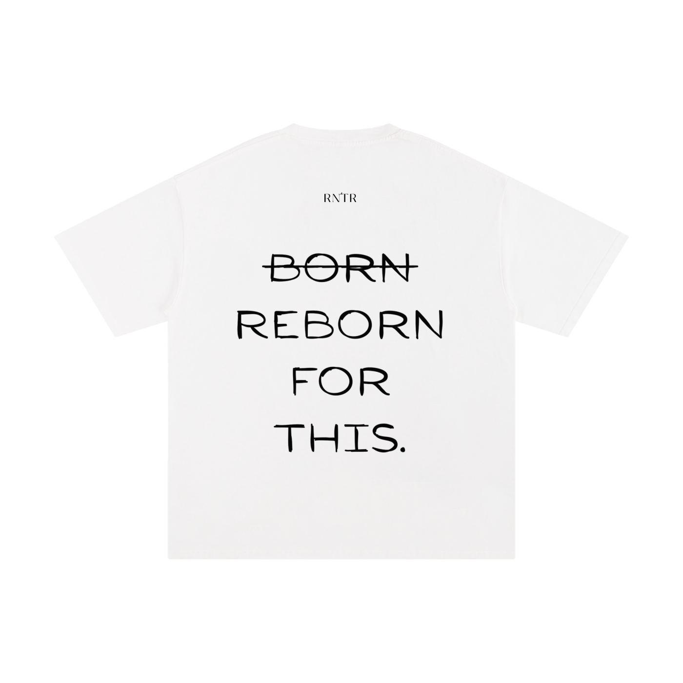 'Reborn' Short sleeve T-shirt (White)
