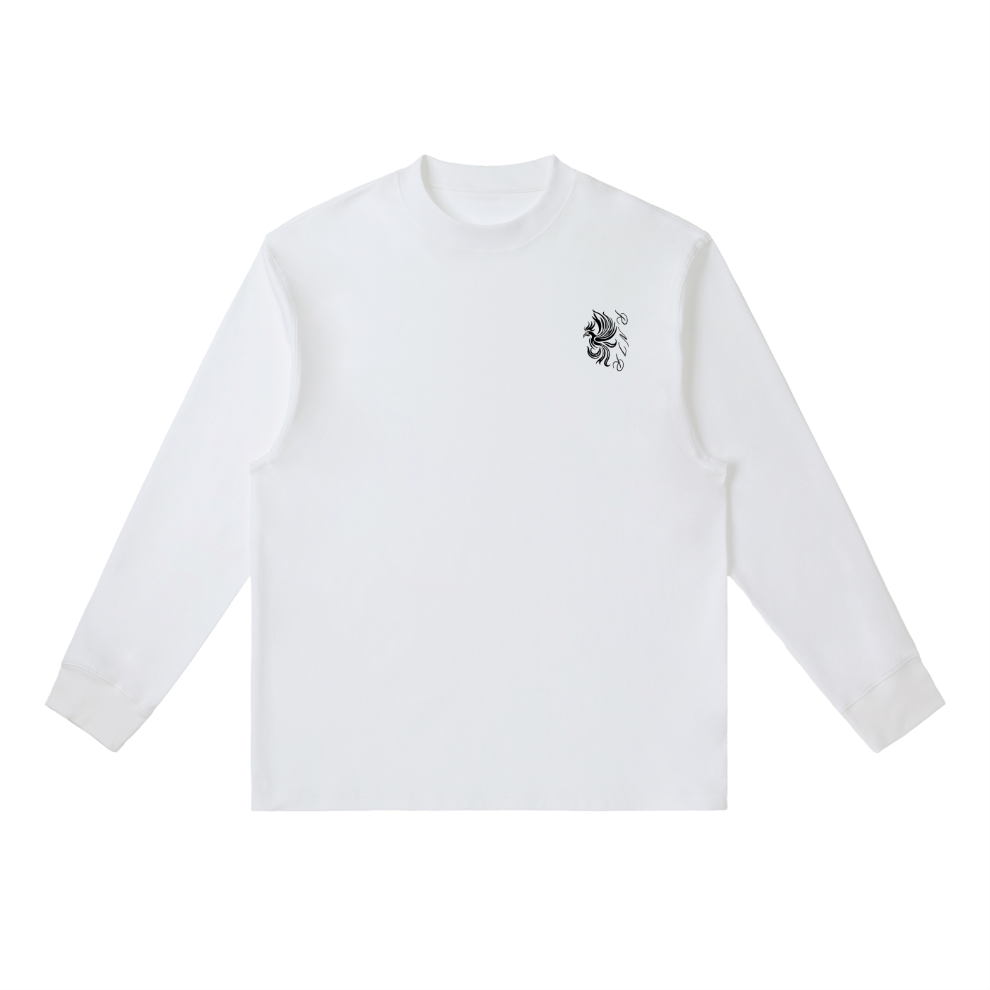 'Reborn' Long Sleeve T-Shirt (White)